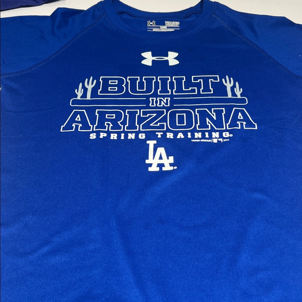 Under Armour Royal Blue Arizona Training Tee